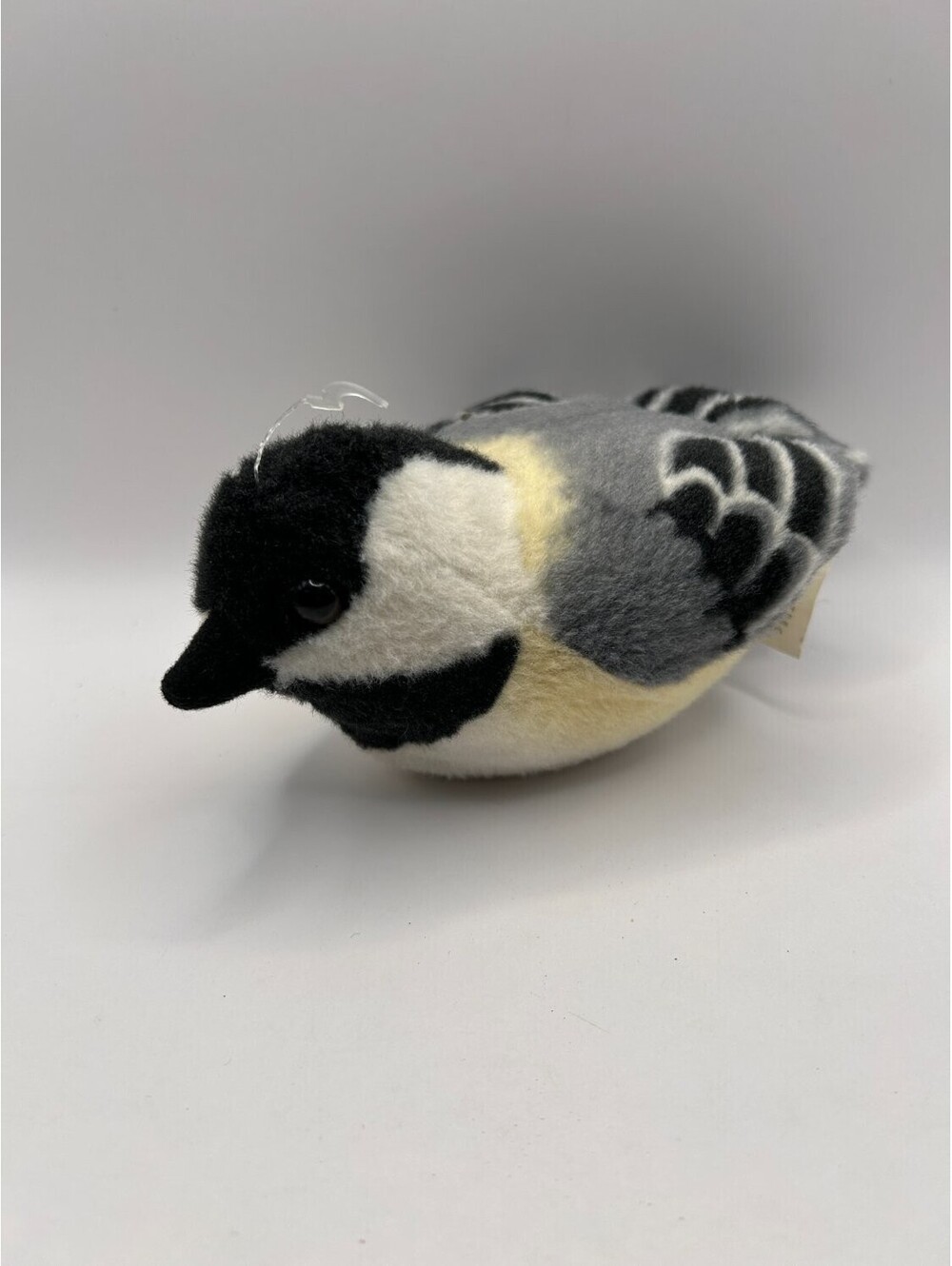 Wild Republic Black-Capped Chickadee Bird Plush Stuffed Animal Small